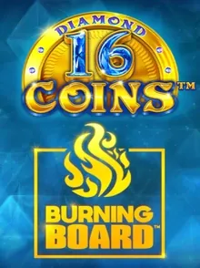 16 Coins Diamond Burning Board